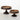 WOOD & BLACK ROUND RISER SET - Hygge Haven